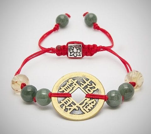 Good Fortune Coin bracelet