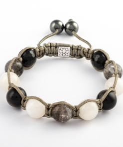 Basha Bracelets Wristbands intentional crystals Health RFR 2531